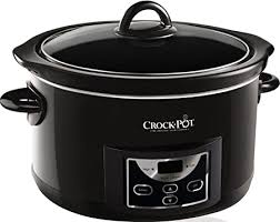 The key is to gently brush some of the glaze over the round side of the ham. Crock Pot 4 7l Gloss Black Digital Countdown Slow Cooker Amazon Co Uk Kitchen Home