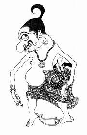 Lalu, seperti apakah contoh iklan yang mnarik ? Gambar Wayang Gareng Hitam Putih Mino Gambar