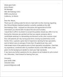 Besides good gesture, sending the thank you email after the interview is essential for several reasons. Free 7 Sample Medical Thank You Letter Templates In Ms Word Pdf