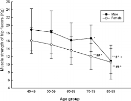 Superficial and deep muscles, as well as front and rear views, are shown. Muscle Strength Of Hip Fl Exors In Different Age Groups Of Male And Download Scientific Diagram