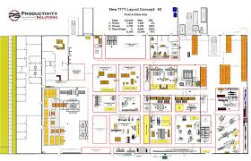 For a good warehouse design, the beam heights for each level should be considered during the design phase. Facility Site Layout Design Process Improvement Cleveland Ohio