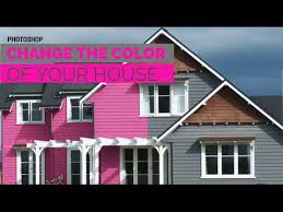 The includes brand new paints refreshed for 2019 and a new magic fill tool to make your virtual painting and visualization much easier. Change Your House Color In Photoshop Test New Colors To Paint Your House Youtube
