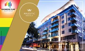 55 frome street adelaide 5000 australia. Majestic Roof Garden Hotel Rainbow Flag Gay Friendly Rainbow Flag Network