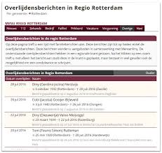 Recente Overlijdensberichten Bekijken Streekarchief Eiland Ijsselmonde