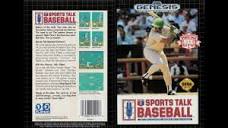 Sports Talk Baseball (Sega Genesis) - New York Yankees at Montreal ...