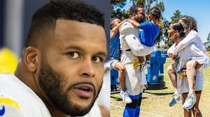 Aaron Donald fears for family's safety after alleged stalker threatens  3-year-old son in chilling message