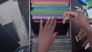 Dollar tree organization for the bathroom closet. Diy Over Sized Magnetic Cards 4 Ali Express Dies Using Dollar Tree Magnetic Locker Sheets Youtube