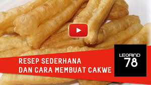 Cakwe dan saus siap dihidangkan. Inilah Dia Cara Sederhana Serta Resep Membuat Cakwe Nikmat Youtube