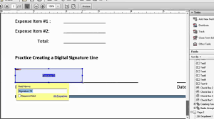 Once you're done, click the apply button. Creating A Digital Signature Form Field In Adobe Acrobat Youtube
