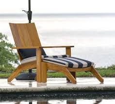 Adirondack chairs are now often made by injection moulding and can take any form. Persephone Teak Adirondack Chair Pottery Barn