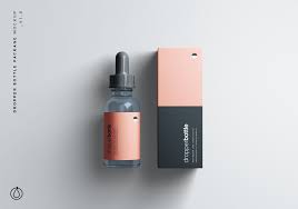 Download Dropper Bottle Package Mockup Cosmetic Packaging Design Bottle Packaging Packaging Labels Design