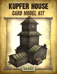 Free cardmodels russia / 36 izba photos and premium high res pictures getty images / can be active debit, credit cards. Kupfer House Card Models Kit Dave Graffam Models Fantasy Medieval Drivethrurpg Com