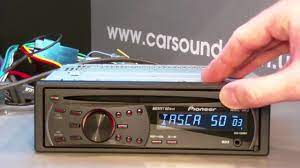 Always observe safe driving rules. Pioneer Deh 1200mp Youtube