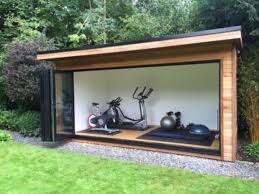 23 Best Home Gym Room Ideas For Healthy Lifestyle Gym Healthy Home Ideas Lifestyle Room Contemporary Garden Rooms Gym Room At Home Backyard Gym