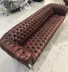 Buy link2home sofa socket 10 ft. Leaving Our Workshop A 10ft Chesterfieldsofa In Hand Coloured Chestnut Leather Fleminghowland Leathersofas Madeinuk In 2020 Best Leather Sofa Leather Sofa Decor