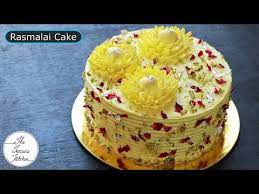 Ras malai cake cake bhi aur mithai bhi! Eggless Rasmalai Cake Recipe Without Oven Valentine S Day Special The Terrace Kitchen Youtube