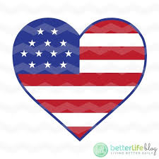 Flag Heart Svg File American Flag Svg Usa Heart Dxf Etsy In 2020 Framed Flag American Flag Svg