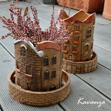 Domecky Na Zakazku Clay Ceramics Pottery Houses Ceramics Projects