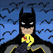 Artstation Batman The Button Pixel Art Serhat Pehlivan Pocket edition batman video game survival, minecraft pocket, angle, text, logo png. button pixel art serhat pehlivan