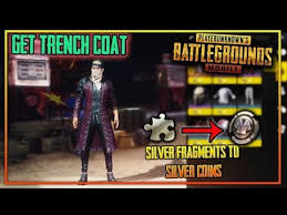 Here is a video which will guide you through the best way to utilize your bp coins. How To Get Silver Fragments Coins In Pubg Mobile To Buy Trench Suit Youtube