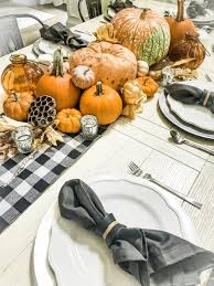 Priority number one is having enough table space and seating for all your guests. Eight Easy Thanksgiving Table Settings Bower Power