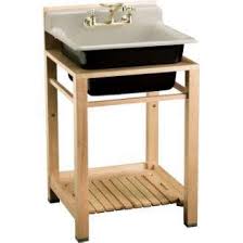 It makes so beautiful color combination inspired from this image. Kohler Bayview Cast Iron Wall Mount Utility Sink