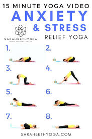 Yoga Poses To Ease Stress Sarah Beth Yoga In 2020 Yoga Routine For Beginners Online Yoga Classes Free Free Online Yoga