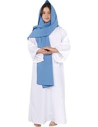 Mary Child Costume Medium Mary Costume Virgin Mary Costume Nativity Costumes