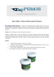Mas penetrating epoxy sealer, 1.5 pint kit. Best Sellers Shower Restoration Products