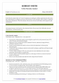 Stand out from the crowd with the best cyber security resume! Cyber Security Analyst Resume Samples Qwikresume