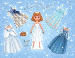 Cinderella Paper Doll By Cory Jensen Paper Dolls Princess Paper Dolls Disney Paper Dolls