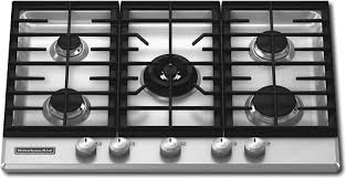 gas cooktop stainless steel kfgs306vss