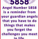 Angel Number 5858 Meaning Learning Angel Number Meanings Positive Affirmations Quotes Affirmation Quotes