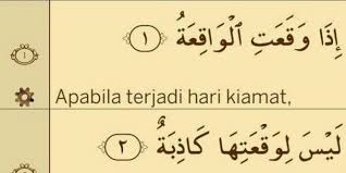 Baca surat al waqi'ah lengkap bacaan arab, latin & terjemah indonesia. Ingin Urusan Rezeki Lancar Baca Surat Al Waqiah Setiap Hari