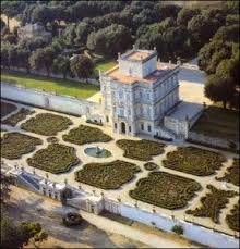 Vista Del Jardín De La Villa Médici En Roma Villa Pamphili Roma Villen Reiseziele Italien Rom