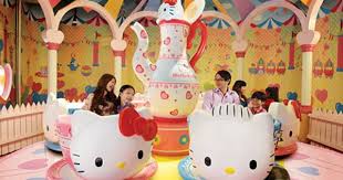 Taxi Singapore To Hello Kitty Town Jb Sanrio Hello Kitty Town Hello Kitty Hello Kitty Themes