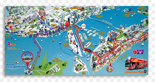 Miami beach, us flood map can help to locate places at higher levels to escape from floods or in flood rescue/flood relief operation. Miami Beach Bus Road Map Make A Sightseeing Tour Png Download 374026 Png Images Pngio