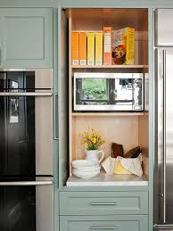 I've got a 1930s recessed medicine cabinet in my powder room. Recessed Cabinet Doors Contemporary Kitchen Bhg