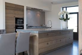Die Stabile Kucheneinrichtung Beton Arbeitsplatte Home Kitchens Concrete Kitchen Kitchen Design