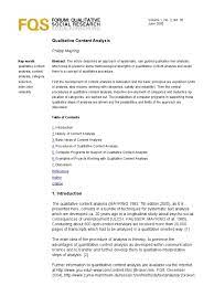 Read online books for free new release and bestseller Mayring 2000 Qualitative Content Analysis Qualitative Research Quantitative Research