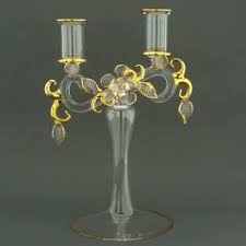 The versatility of glass candle holders is such that a simple piece can be great to decorate your home everyday and a beautiful center or wall piece can add so much fun to your home décor for special. Murano Glass Candle Holders Murano Glass Candlesticks