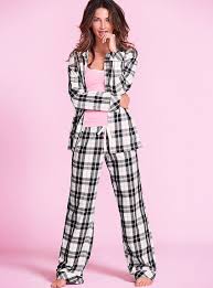 Black And White Plaid Pajamas The Dreamer Flannel Pajama Black White Plaid With Images Fashion Winter Pajamas Pajamas Women