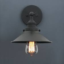 Phansthy Industrial Wall Sconce Light 7 87 Inches Vintage Style 1 Light Sconce Light Shade Farmhouse Goals