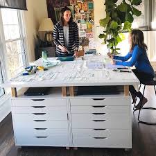 Diy Art Table Plan Download Elizabethwade Studio Ikea Art Home Depot Projects Craft Room
