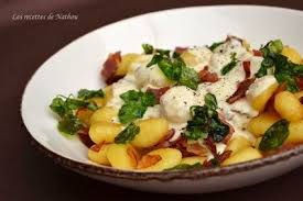 Recette De Gnocchi Et Pancetta Grilles Sauce Cremeuse Au Comte Et Cresson De Fontaine Frit Recette Recette Gnocchi Cresson De Fontaine Recette Gnocchi Sauce