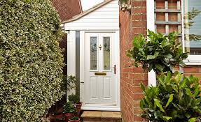 A small front porch shields you from the weather, creates a wonderful entrance for your home, and can be wonderfully decorated. Porches Upvc Wooden Aluminium Porches Anglian Home