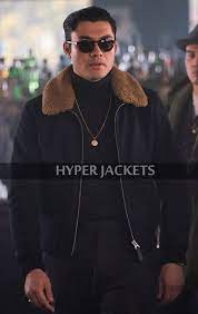 Henry golding talks about his first job sweeping in a barber shop, how crazy rich asians changed his career, working with matthew mcconaughey and his malaysian upbringing. The Gentlemen Henry Golding Dry Eye Black Jacket Henry Golding Celebrity Jackets Black Suede