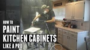 All you need is a paint sprayer and a few gallons of paint to crush your cabinet diy this. How To Paint Kitchen Cabinets Like A Pro Youtube