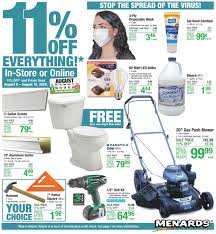 Shoppers get 15% off everything they can fit into the bag. Menards Current Weekly Ad 08 09 08 15 2020 Frequent Ads Com