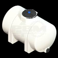 Tractor water tanker • capacity : 325 Gallon Horizontal Leg Tank White 40217